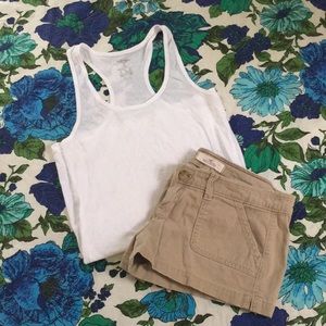 Khaki shorts